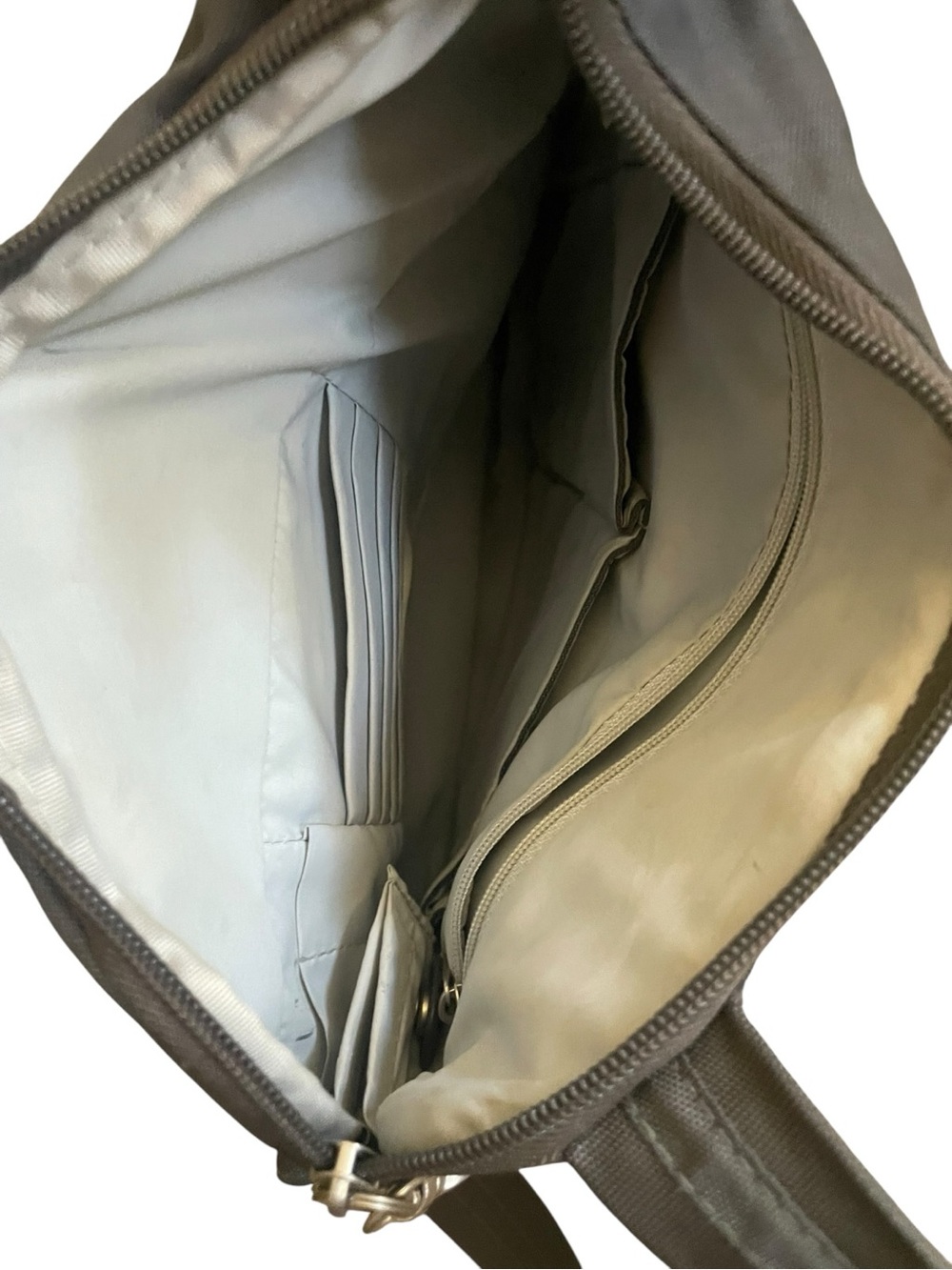 Travelon Anti-Theft Classic Crossbody Bag Locking Zippers RFID Travel Purse - Picture 4 of 6